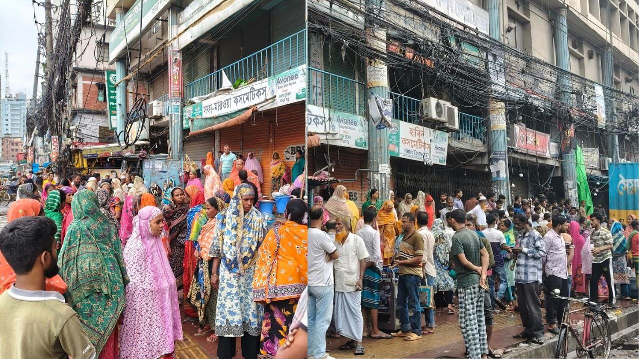 অধিকার আদায়ের দিবসেও শ্রম বিক্রির অপেক্ষায় হাজারো শ্রমিক