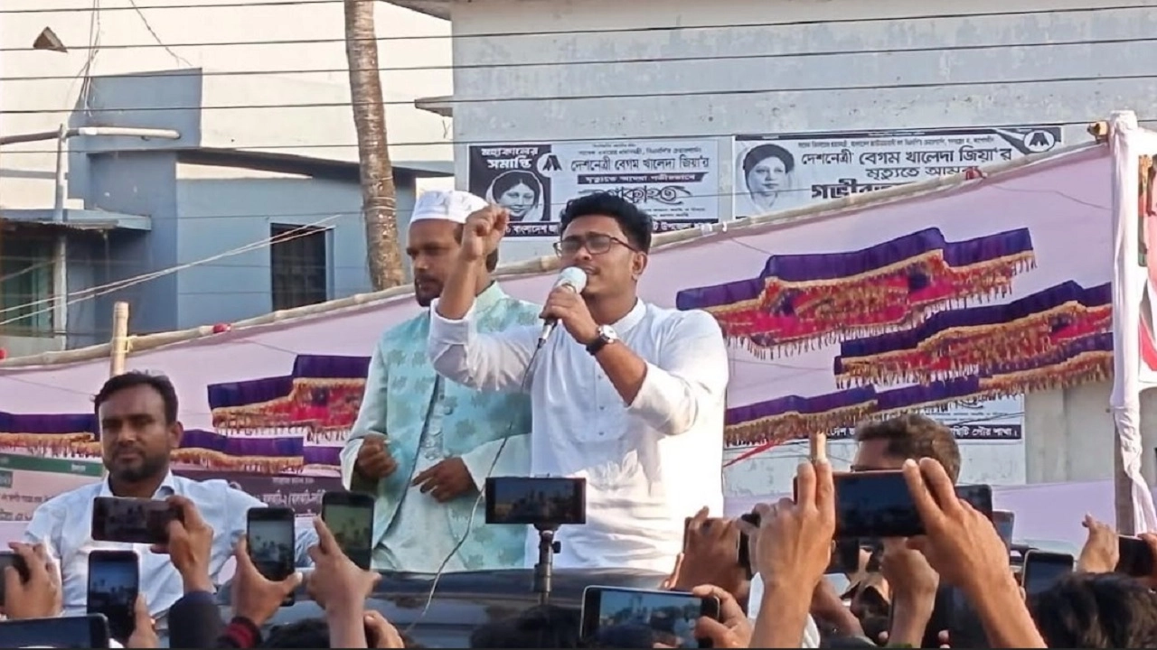 ন্যায়-ইনসাফের লড়াইয়ে শহীদ হাদির আদর্শে দাঁড়িপাল্লায় ভোটের আহ্বান সাদিক কায়েমের