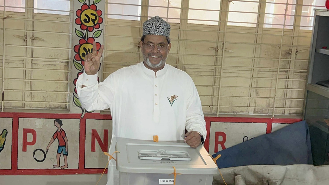 ‘ভোটের পরিবেশ সুন্দর, আপনারা ভোট দিতে আসুন’