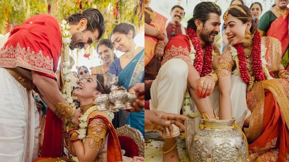 বিয়ের ছবি দিয়ে রাশমিকা লিখলেন, ‘এ হলেন আমার জীবনসঙ্গী’