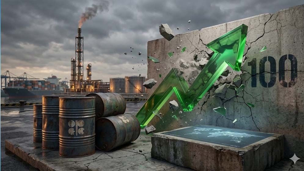 তেলের দরে বড় পতন, নামল ১০০ ডলারে